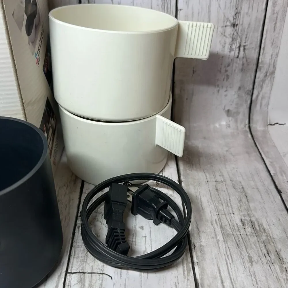 Vintage NORELCO‎ Hot Food Beverage Maker Model #TC22 1986 Works